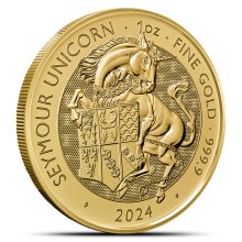 2024 British Gold Tudor Beast Coins
