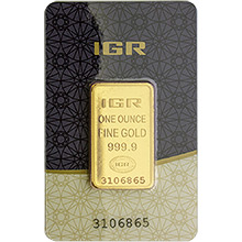 Istanbul Gold Refinery (IGR) Gold Bars