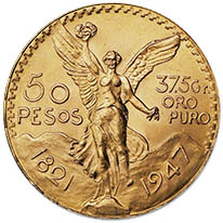 Mexican Gold Pesos