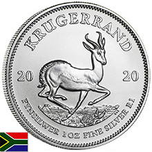 South African Silver Krugerrands