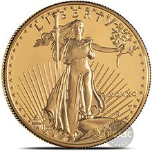 Gold American Eagles