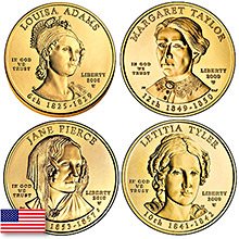 U.S. Mint First Spouse 1/2 oz Gold Coins