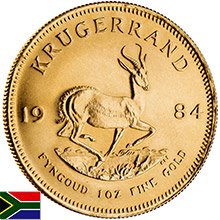 South African Gold Krugerrands