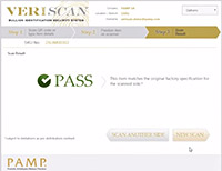 PAMP VeriScan Software