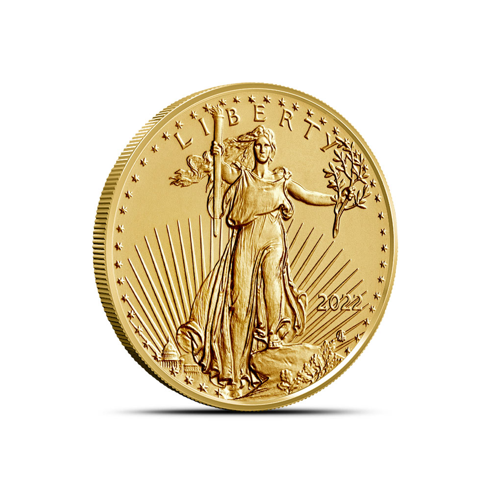 2022 1/4 oz American Gold Eagle Coin (BU) l BGASC™