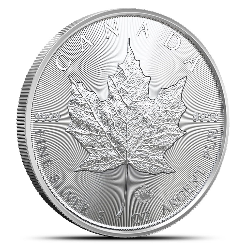 2024 1 oz Canadian Silver Maple Leaf Coin (BU) l BGASC™