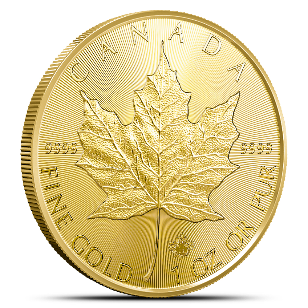 2024 1 oz Canadian Gold Maple Leaf Coin (BU) l BGASC™