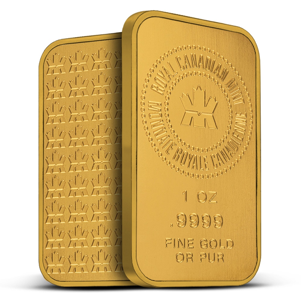 1 oz Vintage Gold Bar (Any Mint) l BGASC™