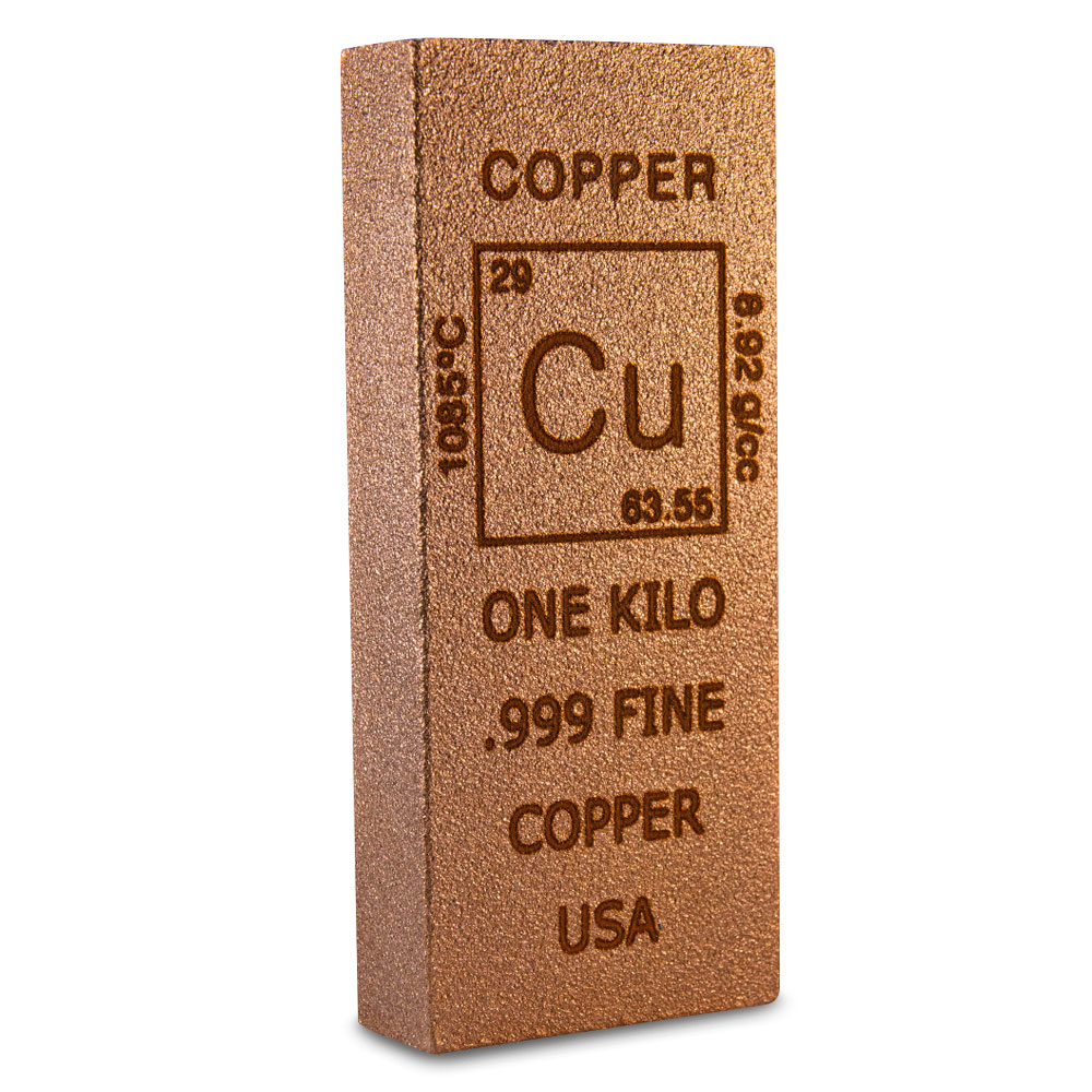 1 Kilo Elemental Copper Bar (New) l BGASC™