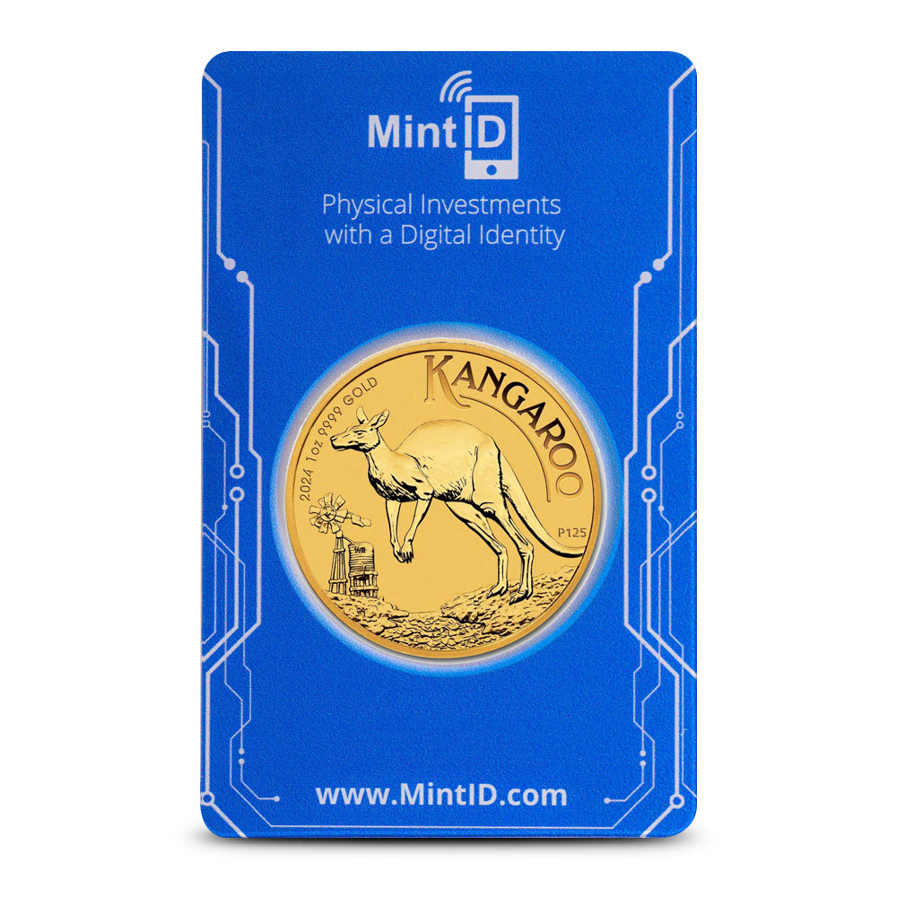 2024 1 oz Australian Gold Kangaroo Coin (MintID) l BGASC™