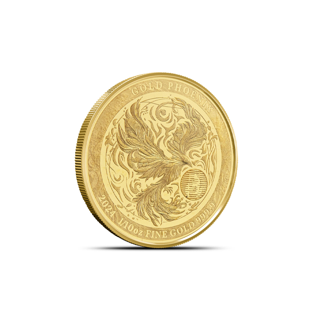 2024 1/10 oz Niue Gold Phoenix Coin (ProofLike) l BGASC™