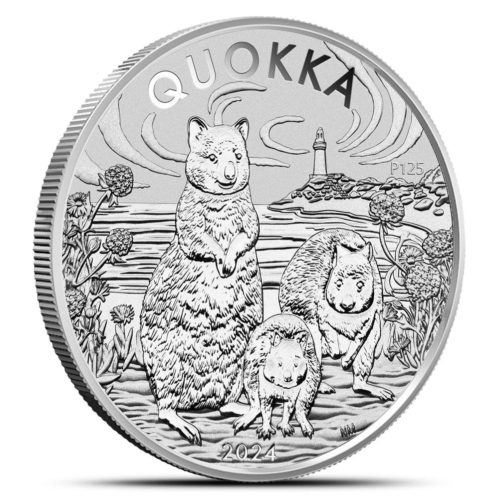 2024 1 oz Australian Quokka Silver Coin (BU) l BGASC™