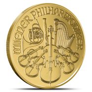2002 1 oz Austrian Gold Philharmonic Coin