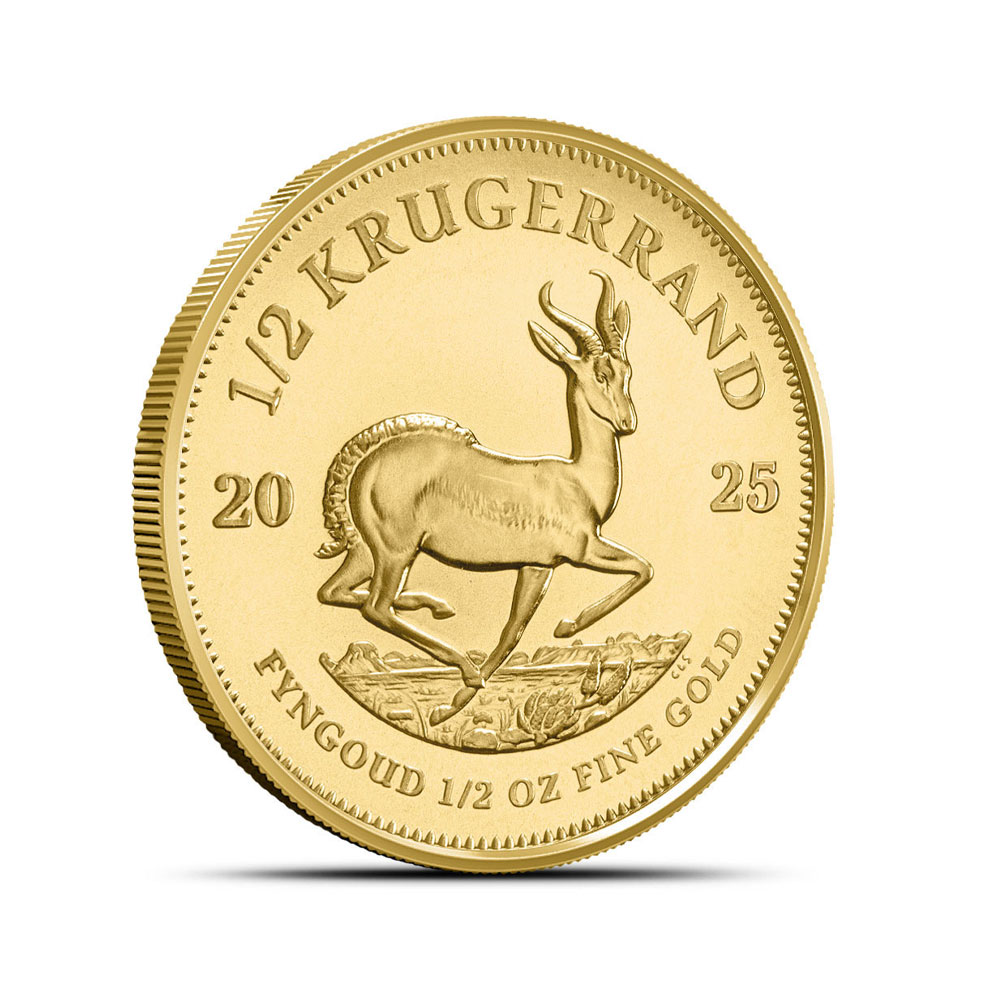 South African Gold Krugerrand 1/2 oz