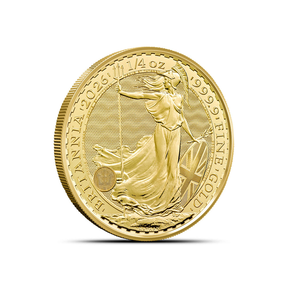 British Gold Britannia 1/4 oz