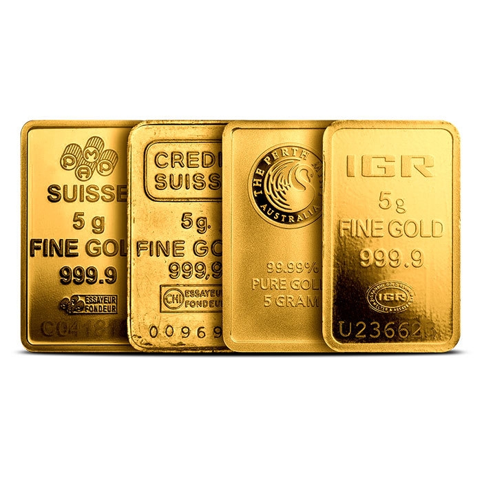 5 gram gold bar our choice no plastic