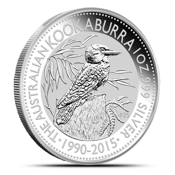 2015 1 oz Silver Kookaburra Obverse