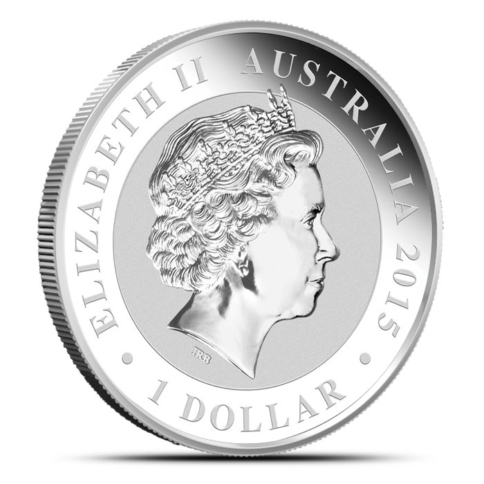 2015 1 oz Silver Kookaburra Reverse