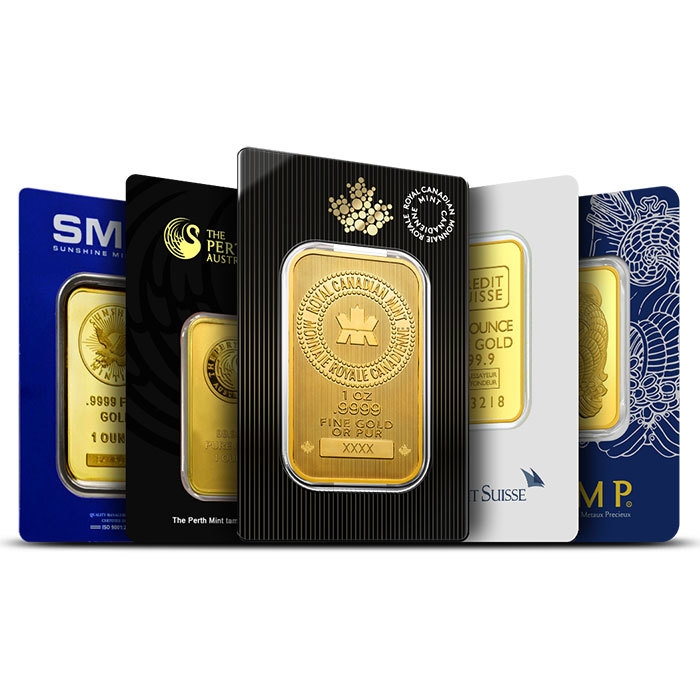 1 oz Gold Bars