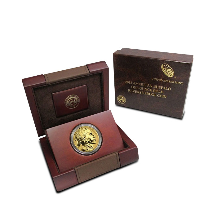 2013-W Reverse Proof Gold Buffalo with Box & COA