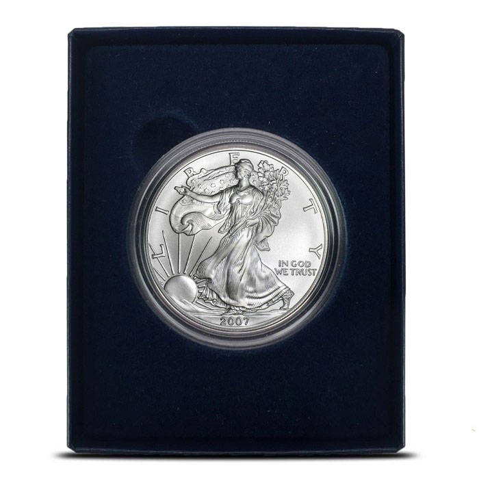 2007-W Silver Eagle in Box