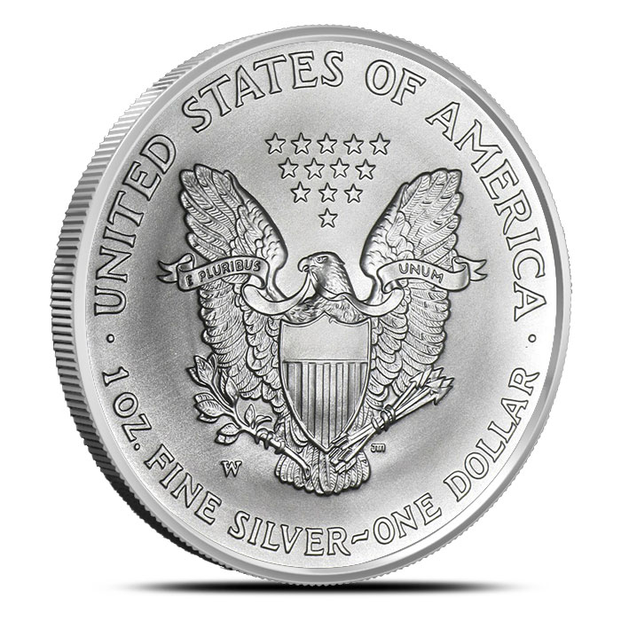 2007-W American Silver Eagle with Mint Mark