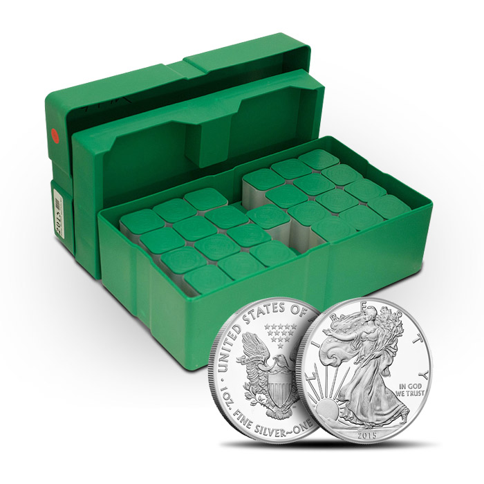 2015 American Silver Eagle Monster Box | 500- 1oz Coins