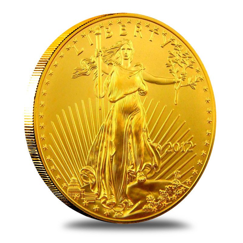 2012 1 oz American Gold Eagle Bullion Coin Obverse
