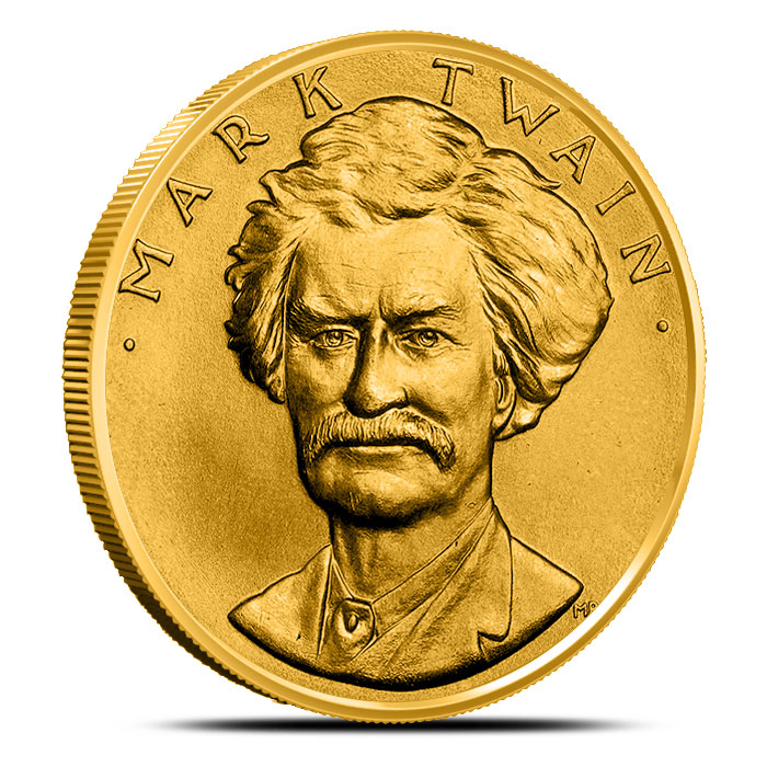 Mark Twain 1 oz Us Postal Gold Coin